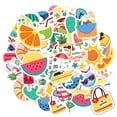 thumbnail image 4 of 35pcs-50pcs Cute Summer Stickers Tropical Fruit Stationery Stickers Holiday Kids Stickers  for Suitcase Phone Laptop, 4 of 9
