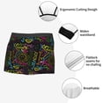 thumbnail image 5 of Kdxio Men's Boxer Briefs with Color Summer Print - Comfortable and Breathable Underwear for Everyday Wear, 5 of 7