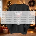 thumbnail image 3 of VKOYWKM Oversized Christmas Sweatshirts for Women Xmas Holiday Long Sleeve Crew Neck Sweatshirt Christmas Wine Glass Graphic Pullover Tops, 3 of 8