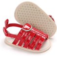 thumbnail image 5 of Infant Baby Girls Summer Sandals with Flower Soft Sole Newborn Toddler First Walker Crib Dress Shoes, 5 of 7
