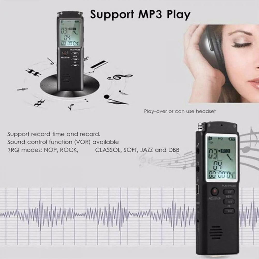 NEW Ghost Hunting EVP Recorder 8GB Paranormal Equipment Digital Voice Spirit Recording Recorder Voice Digital A1R9 Box Mini USB
