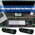 thumbnail image 4 of YIGSECU 400x900x3mm Word Cheats Sheet Keyboards Mouse Pad for Efficiency and Gaming Comfort with NonSlip Base, 4 of 10