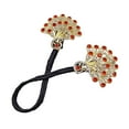 thumbnail image 2 of HEVIRGO Peacock Shape Hair Clip Bun Maker Women Peacock Hairstyle Twist Hair Curler Bun Maker Easy Fast Snap Roll Hair Tool for Long Hair, 2 of 8