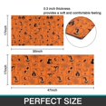 thumbnail image 7 of Halloween Orange Background Icons Kitchen Rugs Sets Of 2,Anti Fatigue Kitchen Mat Rugs Non Slip Washable,Decorative Kitchen Floor Mats for Kitchen,Sink,Laundry,17"x30"+17"x47", 7 of 7