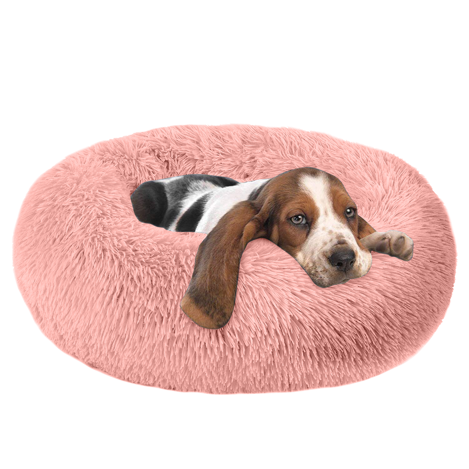SANMADROLA Calming Dog Bed For Medium Dogs 30 Inches Washable Pet Bed SANMADROLA Calming Dog Bed For Medium Dogs 30 Inches Washable Pet Bed