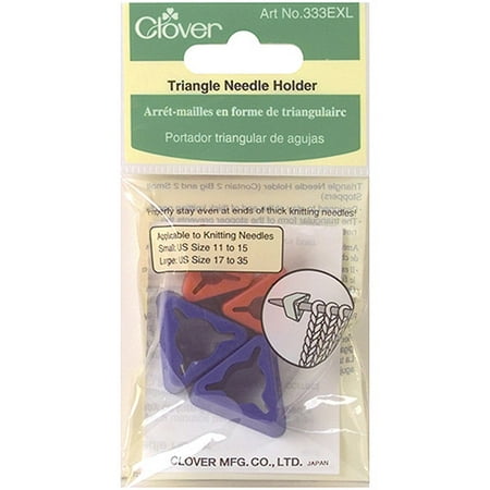 Clover Jumbo Triangle Needle Holder, 4-Pack