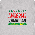 thumbnail image 3 of Inktastic Jamaica Awesome Jamaican Family Boys or Girls Long Sleeve Toddler T-Shirt, 3 of 4