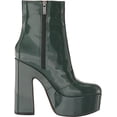 thumbnail image 6 of Jessica Simpson Madlaina Green Spruce Faux Patent Mid Calf Side Zip Heeled Boots (Green Spruce, 5.5), 6 of 6