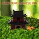 thumbnail image 5 of unbranded Miniature Pavilion Ornament Marrón Para Escritorio Y De Jardín, 5 of 6