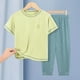 thumbnail image 3 of Odeerbi 2-16 Años Niños Niñas Pijamas de Verano de Algodón de Manga Corta Tops Pantalones Conjunto de Dos Piezas de Pijama Con Estampado Suave, 3 of 5