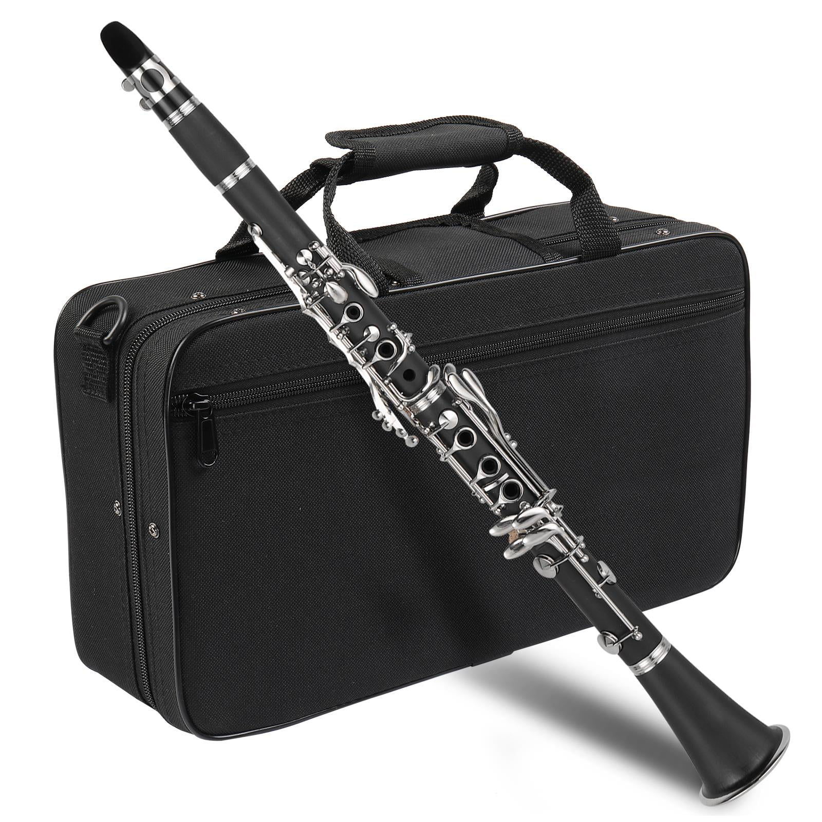Ktaxon Nickel-plated Bakelite Black Student Bb Clarinet for Beginner
