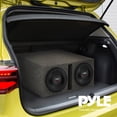 thumbnail image 4 of Pyle PLPW12D 12" 3200W 4-Ohm DVC Car Subwoofer Sub and Dual Ported Enclosure, 4 of 11