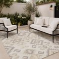 thumbnail image 3 of Addison Rugs Chantille Indoor/Outdoor Transitional Southwest Cream Machine Washable Rectangle Rug, 10' x 14', 3 of 8