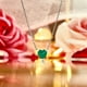 thumbnail image 4 of JeenMata Hermoso Collar con Colgante de Piedra Natal de Mayo de Esmeralda de Corte de Corazón de 1 Quilate en Baño de Oro Blanco de 18 K sobre Plata, 4 of 6