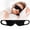 Black, variant on Zero Pressure Sleep Mask - Lightweight Breathable Blockout Eye Mask for Sleeping with Ear Hanging Elastic Strap for All Sleep Positions Men Women Soft and Comfortable Black Eye Blinder Travel Black