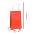 thumbnail image 2 of Sac en papier rouge de 10 paquets, 2 of 4