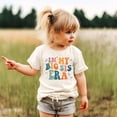thumbnail image 2 of in My Big Sis Era Shirt for Girls Trendy Groovy Big Sister Butterfly Tee Natural Shirt 3T, 2 of 6
