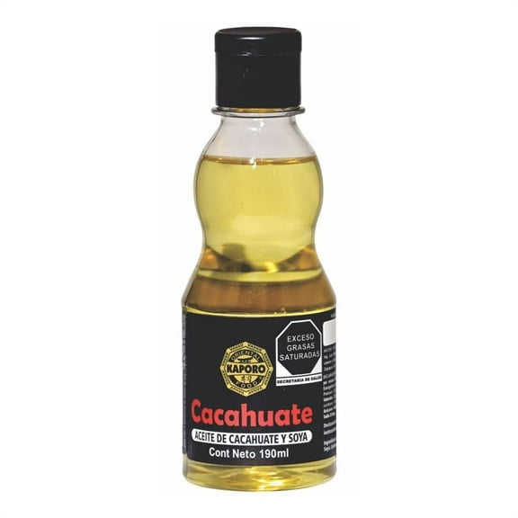 Aceite de cacahuate Kaporo 190 ml