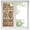 Beige, variant on Tribal Geometric Window Privacy Film, Diamond Shapes Tribal Rustic Brown Wood Grain Frosted Glass Window Clings Static Cling UV Heat Blocking Reusable Door Sticker for Bathroom 17.7 x 39.3 Inch