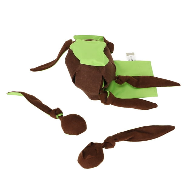 Juguete de peluche para perros, con forma de pulpo, resistente a las mordeduras, interactivo, para mascotas pequeñas y medianas.