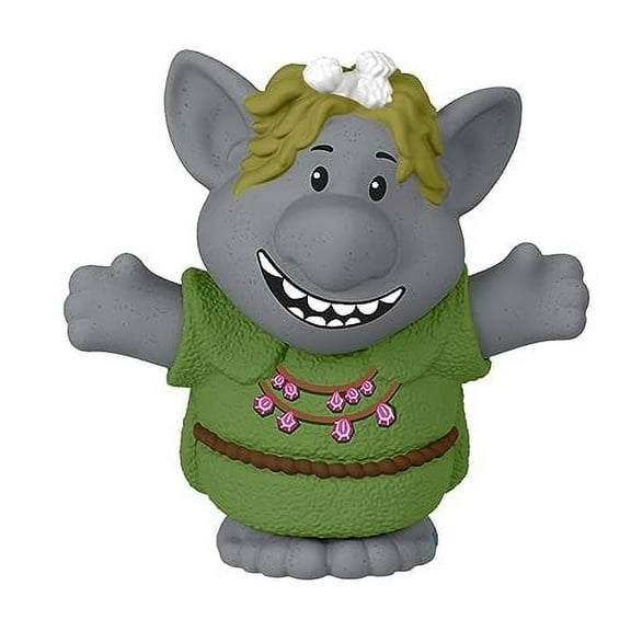 Replacement Part for Fisher-Price Little People Carry Along Castle Case Playset - HMX76 ~ Replacement Troll Bulda Figure ~ Inspired by Disney Frozen Movie