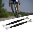 Yanerim Spoke Wrench Portable Antirust Metal Bicycle Wheel Spokes