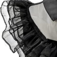 thumbnail image 2 of KAWELL Wednesday Addams Robe de Costume pour Filles Wednesday Costume de Cosplay Tenue d'Halloween pour 5-12 Ans, 2 of 6