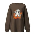 thumbnail image 4 of VKOYWKM Womens Halloween Sweatshirts Vintage Ghostface Oversized Sweatshirt Crew Neck Long Sleeve Pullover Tops Cute Spooky Graphic Sweatshirts, 4 of 4