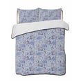 thumbnail image 2 of Coastal Seashells Twin Size Down Alternative Comforter, Lightweight Comforter Quilt Bedding Set with Pillow Shams Summer Nautical Coral Vintage Rustic All Seasons Bed Comforter Duvet Insert 68"x86", 2 of 7