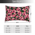 thumbnail image 2 of Kdxio Cotton Pillow Cases 20"x30" Pillowcases,Soft and Breathable Bedroom Pillow Cases-Trendy Floral-No Pillow Core, 2 of 5