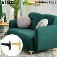 thumbnail image 6 of 4Inch 10cm Furniture Sofa Legs Modern Metal Diamond Triangle Furniture Feet DIY, 6 of 6