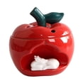 thumbnail image 4 of Quemador de incienso, regalo, delicado soporte para conos de incienso, oficina, hogar. Rojo, 4 of 9