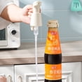 thumbnail image 4 of Matsuzay Exprimidor de salsa de aceite con mango de presión de bomba, extrusora de repuesto reutilizable, accesorios para el hogar y el comedor Cocina y Comedor Blanco, 4 of 6