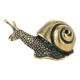 thumbnail image 1 of MasteelfCA Décoration de Bureau en Laiton Escargot Décoration Rétro pour Maison, 1 of 8
