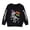 Q391 Black, variant on Angala Toddler Boys Halloween Sweatshirt Dino Skeleton Graphic Crew Neck Fall Active Top Festival Party Boys Casual Clothes Size 2-3 Years Black