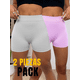 thumbnail image 5 of Set 2 Boxer Short Mujer Ropa Interior Unitalla Sin Costuras Calsones, 5 of 9