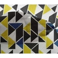 thumbnail image 4 of oneOone Viscose Chiffon Fabric Parallelogram & Triangle Geometric Print Fabric By The Yard 42 Inch Wide, 4 of 4