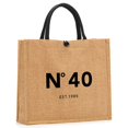 thumbnail image 1 of Bolsa NGLIV de 35 x 19 x 31 cm con pajita de yute impermeable, 1 of 6