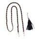thumbnail image 1 of Juego de 2 cadenas y colgantes para mochila, correas de metal para bolso bandolera con hebillas, accesorios de repuesto para bolso de mano (negro), 1 of 5