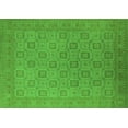 thumbnail image 1 of Ahgly Company Indoor Rectangle Oriental Green Industrial Area Rugs, 2' x 4', 1 of 4