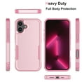 thumbnail image 2 of For iPhone 16 Plus Case 5G 2024, Sturdy Phone Case for Apple 16 Plus 6.7 inch ,Njjex Shockproof Heavy Duty Armor Hard Plastic & Rubber Rugged Bumper 2-in-1 Case Cover -Rose Gold, 2 of 6
