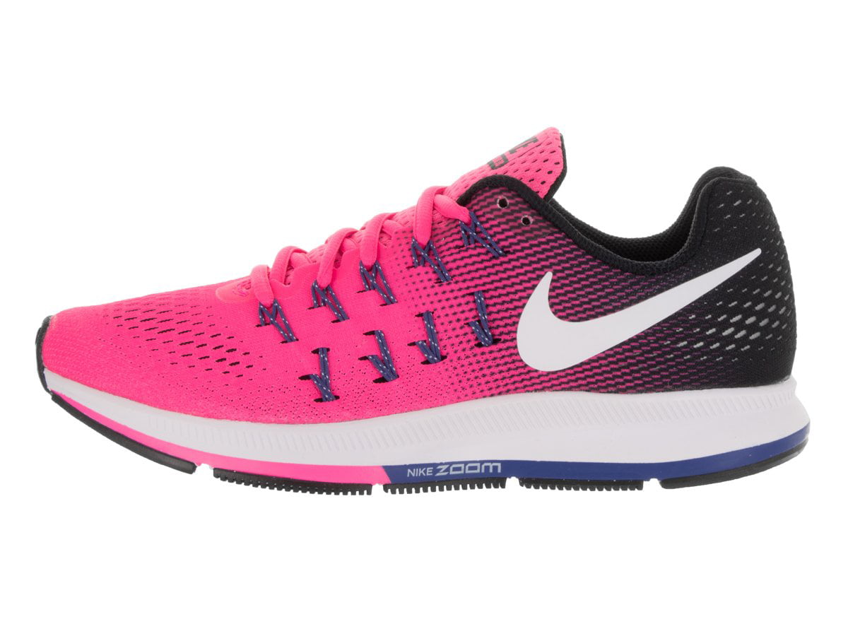 Nike Air Zoom Pegasus 33 Pink Blast/Black/Dark Purple Dust/White Womens Shoes (7.5 B(M) - Walmart.com