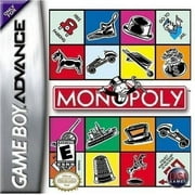 Restored Monopoly (Nintendo Gameboy Advance, 2004) Board Games (Refurbished)