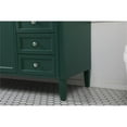 thumbnail image 5 of 60 inch single bathroom vanity in green, 5 of 8