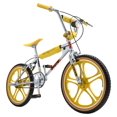 thumbnail image 4 of Netflix Stranger Things: Max BMX-style Bike, 20" wheel, Chrome / Yellow, 4 of 7