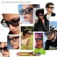 thumbnail image 2 of AI Smart Glasses for Men Women , Bluetooth,Real Time Translation,Voice Assistant, Open-Ear Audio for Travel, Meetings, 2 of 9