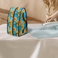 thumbnail image 3 of HELLHERO Sunflower Design Protective Steam Iron Carrying Bag Compatible with Full-Size Irons and Accessories Lightweight Steamer Organizer Garment Steamer Box Travel Steamer Holder, Case Only, 3 of 6