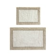 thumbnail image 2 of Chic Home Theodore Beige 2 Piece Bath Rug Set, 2 of 8