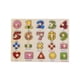 thumbnail image 1 of Juguetes de aprendizaje del alfabeto, bloques de números, actividades de aprendizaje para bebés, rompecabezas de madera para bebés, rompecabezas de forma de números y letras de madera, 1 of 2