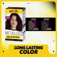 thumbnail image 4 of Schwarzkopf Got2b Metallics Permanent Hair Color, M69 Amethyst Chrome, 1 Application, 4 of 13